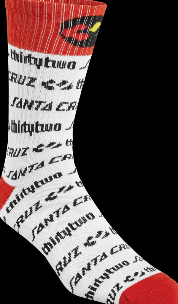 Men'S Santa Cruz Crew Sock 3-Pack*Thirtytwo Cheap